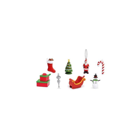 Safari Ltd. Toobs Christmas Figures Multicolored 8 pc