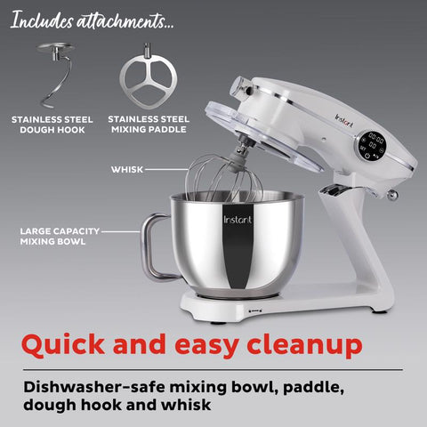 Instant Pearl 7.4 qt 10 speed Stand Mixer