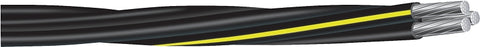 Southwire 4/0 4/0 2/0 URD Series Building Wire, Yellow Sheath, #4/0 AWG Wire, 3-Conductor, 500 ft L