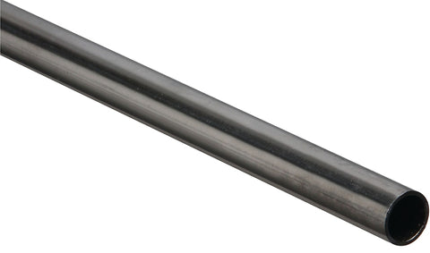 National Hardware 4068BC Series N215-731 Metal Tube, Round, 48 in L, 3/4 in Dia, 16 ga Wall, Steel, Plain
