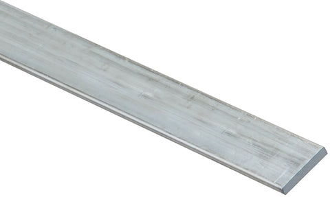 National Hardware 4200BC Series N247-049 Flat Bar, 3/4 in W, 72 in L, 1/16 in Thick, Aluminum, Mill