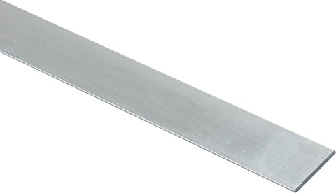 National Hardware 4201BC Series N247-213 Flat Bar, 1 in W, 72 in L, 1/16 in Thick, Aluminum, Mill