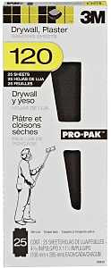 3M 99430 Sandpaper, 11-1/4 in L, 4-3/16 in W, 120 Grit, Fine, Aluminum Oxide Abrasive