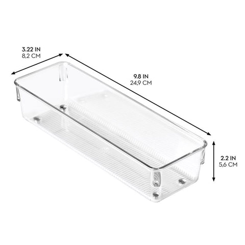 iDesign 2 in. H X 3 in. W X 9 in. D Plastic Drawer Organizer