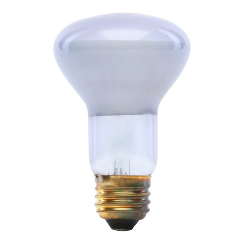 Feit Electric 45R20/N Incandescent Bulb, 50 W, R20 Lamp, E26 Medium Lamp Base, 3000 K Color Temp, 2000 hr Average Life, Pack of 6