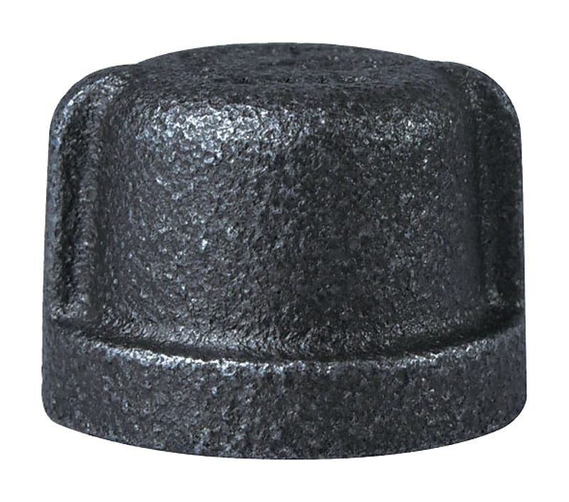 ProSource 521-403HN Series 18-1/2B Pipe Cap, 1/2 in, FIP, Malleable Ir ...