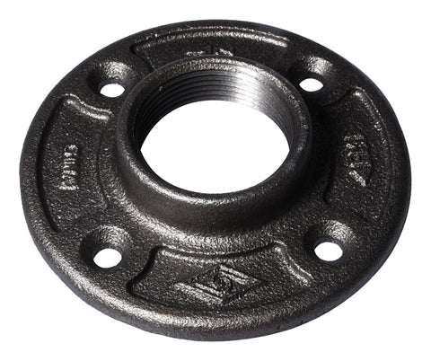 ProSource 27-11/2B Floor Flange, 1-1/2 in, 4.6 in Dia Flange, FIP, 4-B ...