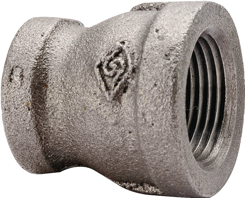 ProSource B240 10X8 Reducing Pipe Coupling, 3/8 x 1/4 in, FIP, Steel ...