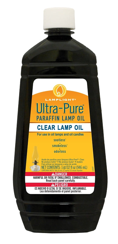 Lamplight 60009 Oil, Odorless, Sootless, Smokeless, Specifications: 32 oz Capacity