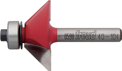 Chamfer Router Bit Size Chart Freud 40-104 Chamfer Router Bit, 1-11/32 in Dia Cutter, 1/2 in L Cutti ...