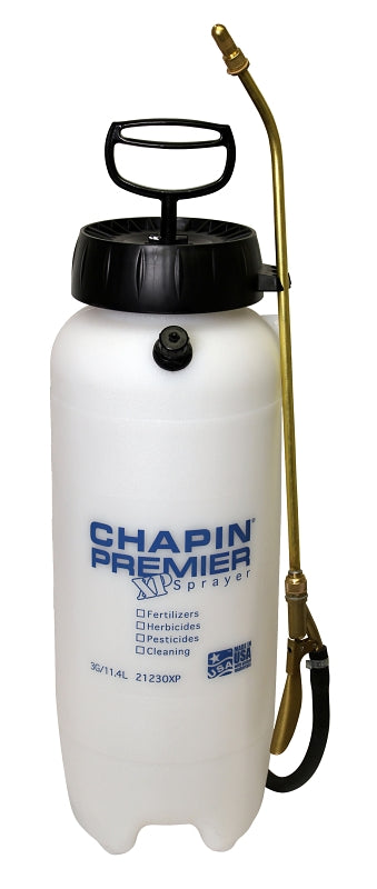 Chapin 21230XP Handheld Sprayer, 3 gal Tank, Poly Tank, 42 in L Hose