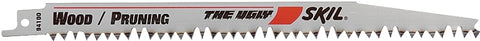 Skil 94100 Reciprocating Saw Blade, 9 in L, 5 TPI, HCS Cutting Edge