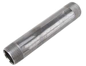 ProSource 11/4X21/2B Pipe Nipple, 1-1/4 in, Male, Steel, SCH 40 Schedule, 2-1/2 in L