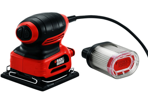 Black+Decker BDEQS300/QS900 Orbit Sander with Paddle Switch Actuation, 2 A