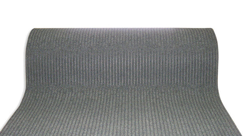 WJ Dennis Gray Rubber Nonslip Floor Mat 48 in. L x 36 in. W