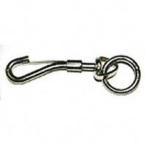 Baron 407-3/4 Swivel Wire Rope Snap, 3/4 in, 80 lb Working Load, Steel, Zinc-Plated