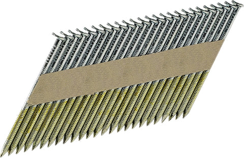 ProFIT 0602150 Framing Nail, Paper Tape Collation, 2-3/8 in L, 11-1/2 Gauge, Steel, Bright, Clipped Head
