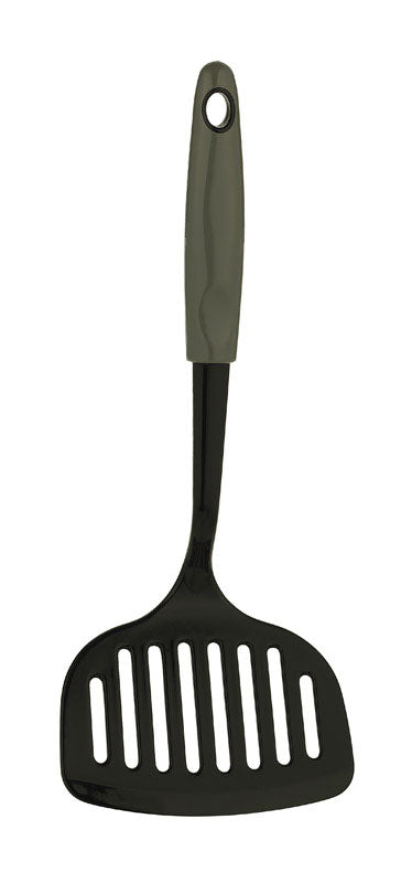 Chef Craft Jumbo Slotted Turner Nylon Black/Gray