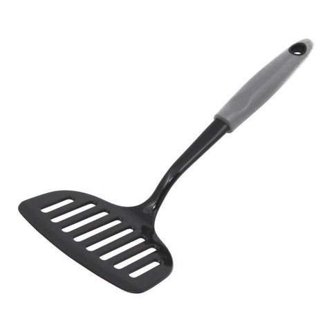 Chef Craft Black/Gray Nylon Jumbo Slotted Turner, Pack of 3