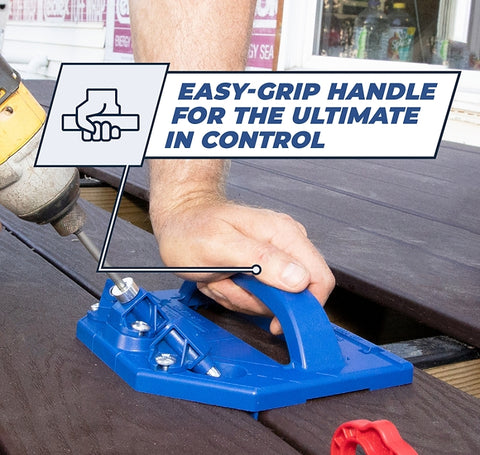 Kreg Deck Jig KJDECKSYS Drill Bit Set, Flat Head, KTX Square Drive, Self-Tap Point