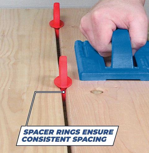 Kreg Deck Jig KJDECKSYS Drill Bit Set, Flat Head, KTX Square Drive, Self-Tap Point
