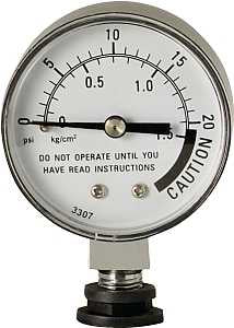 Presto 85729 Pressure Canner Steam Gauge, Analog Display