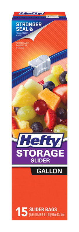 Hefty 1 gal. Storage Slider Bag 15 pk