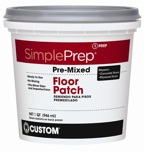 Custom FPQT Pre-Mixed Floor Patch, 1 qt Pail