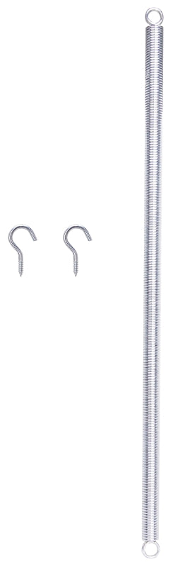 Prodis Door Spring ProSource LR1033L Door Spring, 15/32 in Dia, 16 in L, Steel, Zinc ...