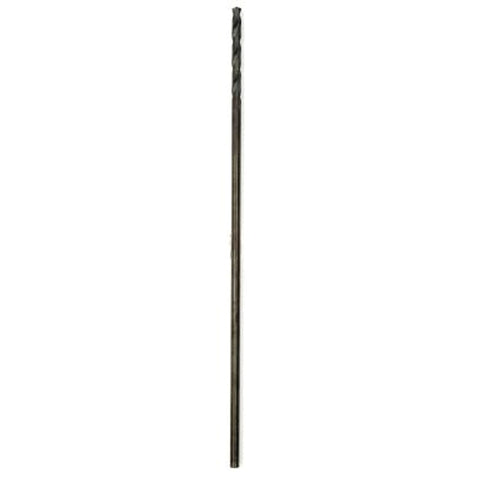 Irwin 62116 Drill Bit, 1/4 in Dia, 12 in OAL, Extra Length, Spiral Flute, Straight Shank