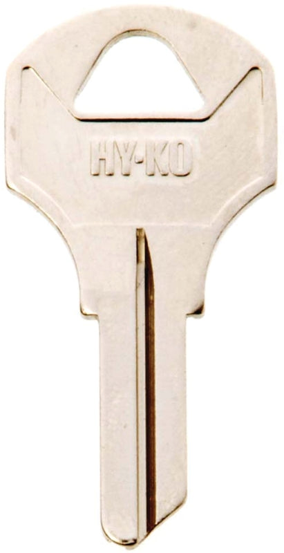 Hy-Ko 11010CO68 Key Blank, Brass, Nickel, For: Corbin Russwin Cabinet, House Locks and Padlocks, Pack of 10