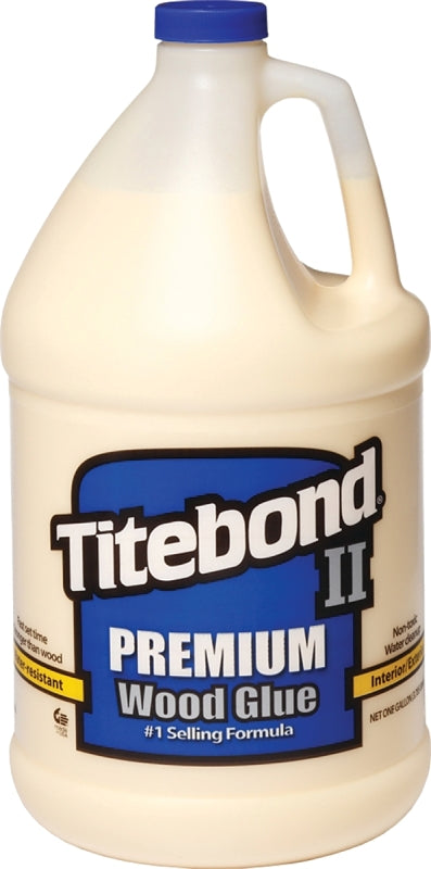 Titebond II 5006 Wood Glue, Yellow, 1 gal Jug