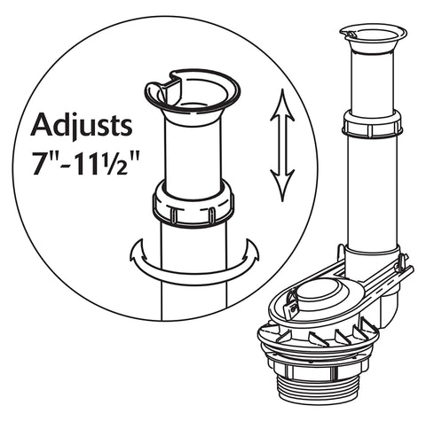 Korky 4010MP/PK Toilet Repair Kit, Plastic/Rubber, Black/Red, For: Fix Leaking, Noisy or Running Toilet in 1 Trip