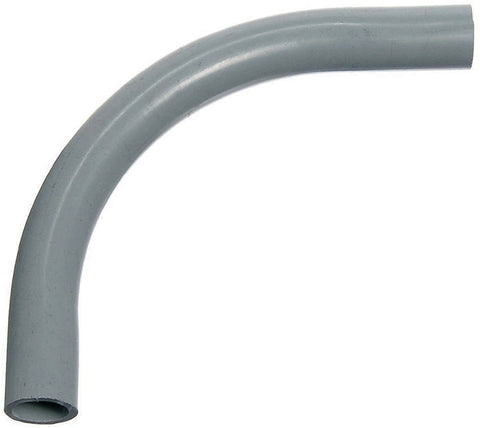 Carlon UA9AL-CAR Elbow, 3 in Trade Size, 90 deg Angle, SCH 80 Schedule Rating, PVC, Plain End, Gray