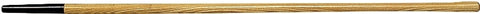 Link Handles 66649 Replacement Hoe/Rake Handle, 1-7/16 in Dia, 72 in L, Ash Wood, Clear