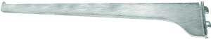 Knape & Vogt 180 ANO 10 Shelf Bracket, 10 in L, Steel, Anochrome