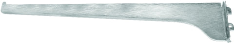 Knape & Vogt 180 ANO 16 Shelf Bracket, 16 in L, Steel, Anochrome