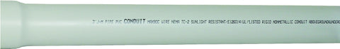 JM Eagle 67512 Conduit, 3-1/2 in OD, 3 in, 10 ft L, SCH 40