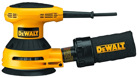 DEWALT DWE6420/D26450 Random Orbit Sander, 3 A, 5 in Pad/Disc, PSA Pad/Disc, Includes: (1) Dust Bag with Vacuum Adapter