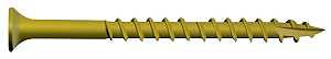 Camo 0356170 Deck Screw, #9 Thread, 3 in L, Bugle Head, Star Drive, Type 17 Slash Point, Carbon Steel, ProTech-Coated, 100/PK