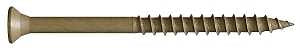 Camo 0356199 Deck Screw, #10 Thread, 3-1/2 in L, Bugle Head, Star Drive, Type 17 Slash Point, Carbon Steel, 1350/PK