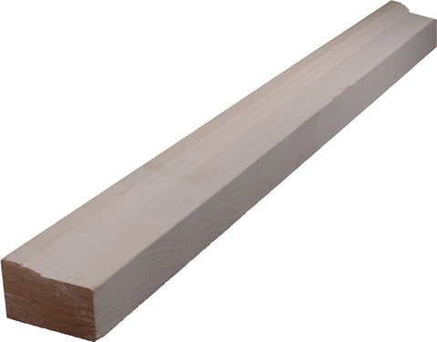 ALEXANDRIA Moulding OW180-93096C1 Brick Moulding, 96 in L, 2 in W, Wood, Primed, Pack of 4