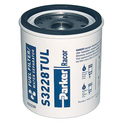 Racor Replacement Element For Gas Spin-On Fuel/Water Seperators