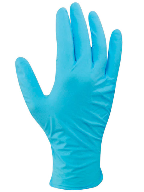 Soft Scrub Nitrile Disposable Gloves One Size Fits All 10 pk Blue