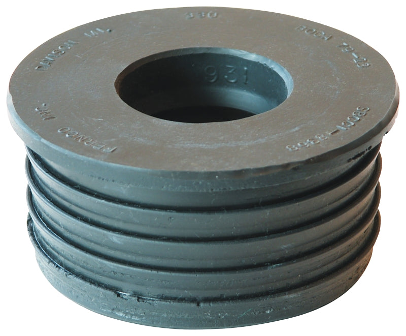 Fernco P33U-139 Flexible Compression Donut, Plastic – Shell Lumber and ...