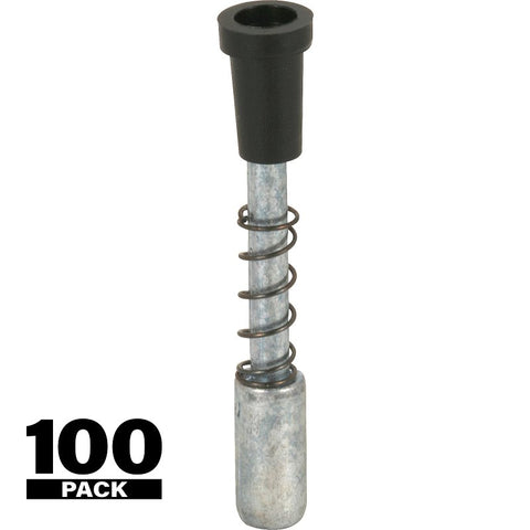 Prime-Line PL 14661 Screen Plunger Latch, Raw, For: 3/4 x 3/8 in and 7/16 in Frames