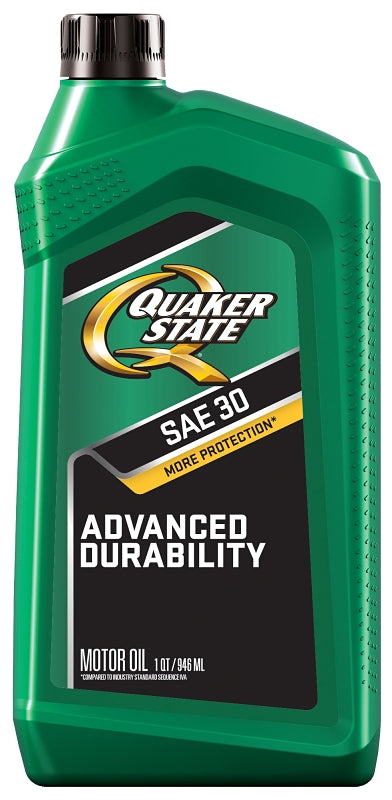 Quaker State 550035190/5500241 Motor Oil, 30, 1 qt Bottle, Pack of 6