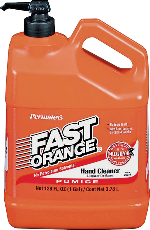 Fast Orange 25219 Hand Cleaner, Lotion, White, Citrus, 1 gal Bottle