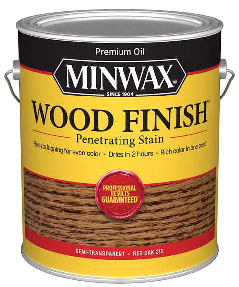 Minwax 71040000 Wood Stain, Oil Base, Red Oak, Liquid, 1 gal, Can, Pack of 2