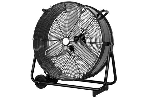 Protemp Drum Fan 29 in. H 3 speed AC 3 Black